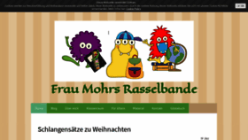 What Fraumohrsrasselbande.at website looked like in 2018 (5 years ago)