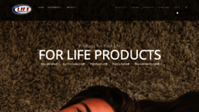 What Forlifeproducts.com website looked like in 2018 (5 years ago)