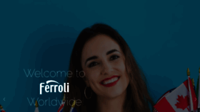 What Ferroli.com website looked like in 2018 (5 years ago)