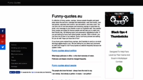 What Funny-quotes.eu website looked like in 2018 (5 years ago)