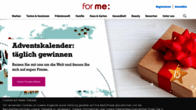 What For-me-online.de website looked like in 2018 (5 years ago)
