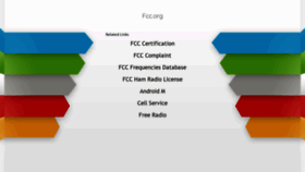What Fcc.org website looked like in 2018 (5 years ago)