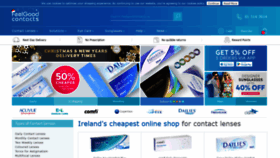 What Feelgoodcontacts.ie website looked like in 2018 (5 years ago)