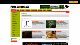What Fun-zone.cz website looked like in 2018 (5 years ago)