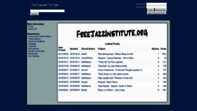 What Freejazzinstitute.com website looked like in 2018 (5 years ago)