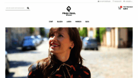 What Fraupaul.de website looked like in 2018 (5 years ago)