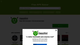 What Freeapkbaixar.com website looked like in 2018 (5 years ago)