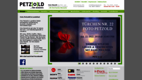 What Fotopetzold.de website looked like in 2018 (5 years ago)