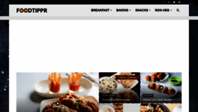What Foodtippr.com website looked like in 2018 (5 years ago)