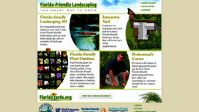What Floridayards.org website looked like in 2018 (5 years ago)