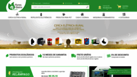 What Floreseletro.com.br website looked like in 2018 (5 years ago)