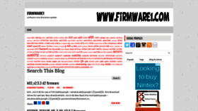 What Firmware1.com website looked like in 2018 (5 years ago)