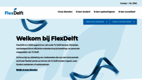 What Flexdelft.nl website looked like in 2018 (5 years ago)