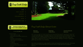 What Frogcreeklodge.com website looked like in 2018 (5 years ago)