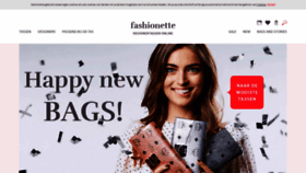 What Fashionette.nl website looked like in 2018 (5 years ago)