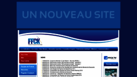 What Ffcanoe.asso.fr website looked like in 2019 (5 years ago)