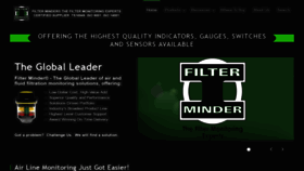 What Filterminder.com website looked like in 2019 (5 years ago)