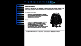 What Frogkick.nl website looked like in 2019 (5 years ago)