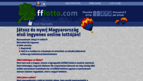 What Fflotto.com website looked like in 2019 (5 years ago)