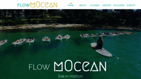 What Flowmocean.com.au website looked like in 2019 (5 years ago)