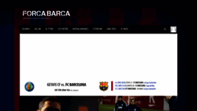 What Forcabarca.cz website looked like in 2019 (5 years ago)