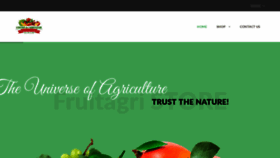 What Fruitagri.com website looked like in 2019 (5 years ago)