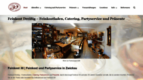 What Feinkost30.de website looked like in 2019 (5 years ago)