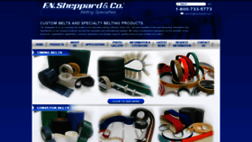 What Fnsheppard.com website looked like in 2019 (5 years ago)