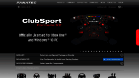 What Fanatec.com website looked like in 2019 (5 years ago)