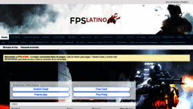 What Fpslatino.net website looked like in 2019 (5 years ago)