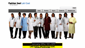 What Fashionseallabcoat.com website looked like in 2019 (5 years ago)