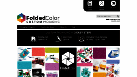 What Foldedcolor.com website looked like in 2019 (5 years ago)