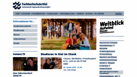 What Fh-kiel.de website looked like in 2019 (5 years ago)