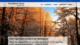 What Fbcirondale.com website looked like in 2019 (5 years ago)