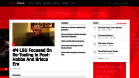 What Flotrack.org website looked like in 2019 (6 years ago)