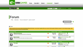 What Forum.subagames.com website looked like in 2019 (5 years ago)