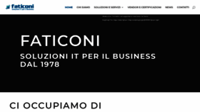 What Faticoni.it website looked like in 2019 (5 years ago)