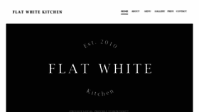 What Flatwhitedurham.co.uk website looked like in 2019 (5 years ago)