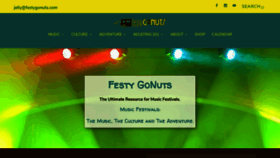 What Festygonuts.com website looked like in 2019 (5 years ago)