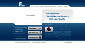 What Febaelectronics.com website looked like in 2019 (5 years ago)