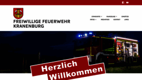 What Ffkranenburg.de website looked like in 2019 (5 years ago)
