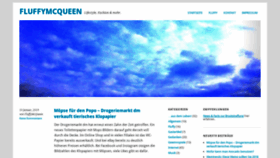 What Fluffymcqueen.de website looked like in 2019 (5 years ago)