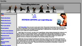 What Fitnesslifting.bizhat.com website looked like in 2019 (5 years ago)