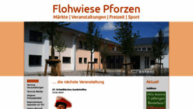 What Flohwiese-pforzen.de website looked like in 2019 (5 years ago)