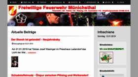 What Ff-muenichsthal.at website looked like in 2019 (5 years ago)