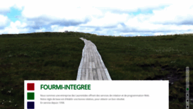 What Fourmi-integree.com website looked like in 2019 (5 years ago)