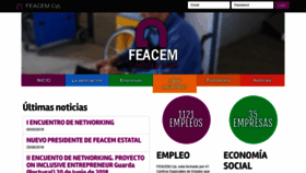 What Feacemcyl.org website looked like in 2019 (5 years ago)