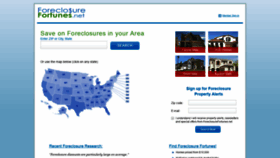 What Foreclosurefortunes.net website looked like in 2019 (5 years ago)