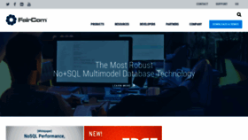 What Faircom.com website looked like in 2019 (6 years ago)
