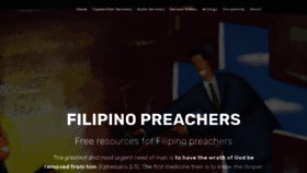 What Filipinopreachers.worthyofpraise.org website looked like in 2019 (5 years ago)